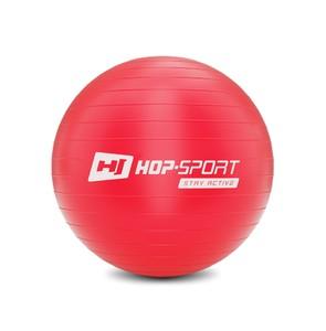 Gymnastický míč fitness 45cm s pumpou - červený Hop-Sport