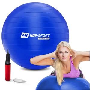 Gymnastický míč fitness 70cm s pumpou - modrý Hop-Sport