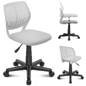 Kancelářská židle Smart s lichoběžníkovým sedákem - šedá DiVolio