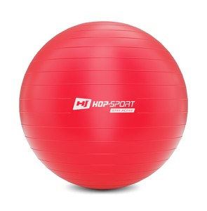 Gymnastický míč fitness 65cm - červený Hop-Sport