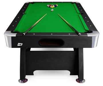 Kulečníkový stůl Vip Extra 8 FT černo/zelený Hop-Sport