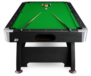 Kulečníkový stůl Vip Extra 9 FT černo/zelený Hop-Sport